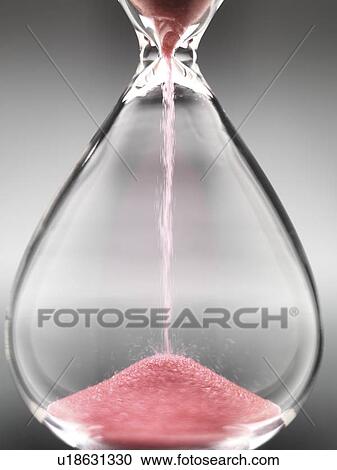 Stock Image - Hour glass. Fotosearch