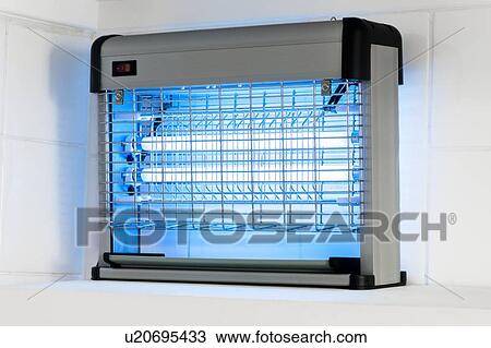 Stock Image - Insect light trap. Fotosearch