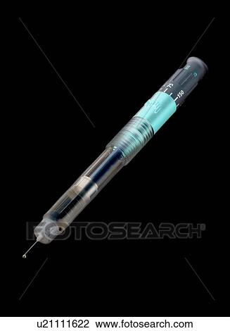 Stock Image - Insulin pen. Fotosearch