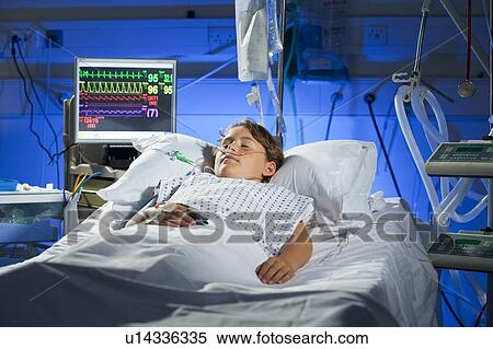 Stock Photography - Intensive care patient. Fotosearch