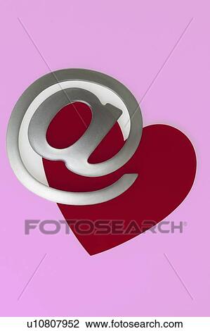 Stock Image - Internet dating, conceptual image. Fotosearch