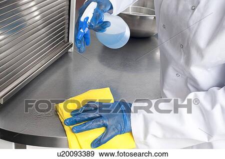 Kitchen hygiene View Large Photo Image Stock Photo - Kitchen hygiene. Fotosearch