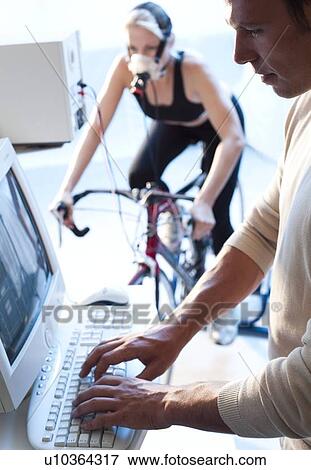 Stock Photo - Performance testing. Fotosearch