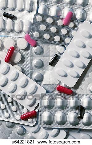 Stock Image - Pills. Fotosearch