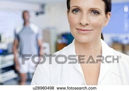 Stock Photo - Sports science researcher. Fotosearch