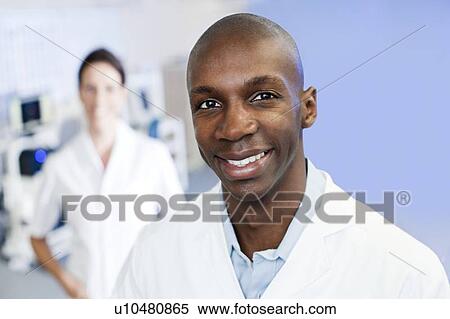 Stock Photography - Sports science researchers. Fotosearch