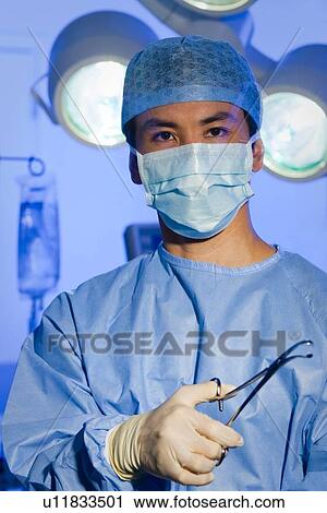Stock Image - Surgeon. Fotosearch