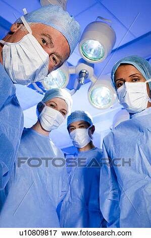 Surgical team View Large Photo Image Stock Photo - Surgical team. Fotosearch