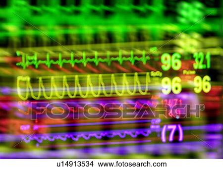 Vital signs monitor View Large Photo Image Picture - Vital signs monitor. Fotosearch
