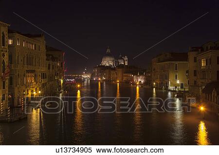 City lights reflected in urban canal View Large Photo Image Stock Photography - City lights reflected in urban canal. Fotosearch