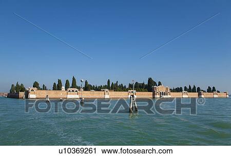 Stock Image - Ornate walls built on water. Fotosearch
