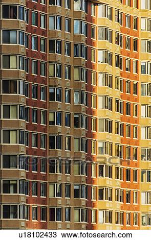 Apartment building View Large Photo Image Stock Image - Apartment building. Fotosearch