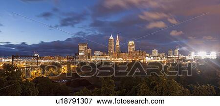 Cityscape at evening View Large Photo Image Stock Photo - Cityscape at evening. Fotosearch