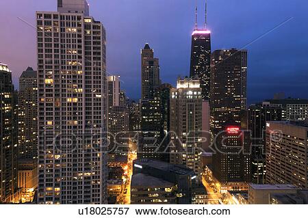 Cityscape of Chicago View Large Photo Image Stock Photo - Cityscape of Chicago. Fotosearch