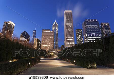 Cityscape of Chicago View Large Photo Image Stock Photograph - Cityscape of Chicago. Fotosearch