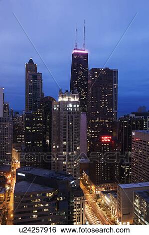 Cityscape of Chicago View Large Photo Image Stock Photograph - Cityscape of Chicago. Fotosearch
