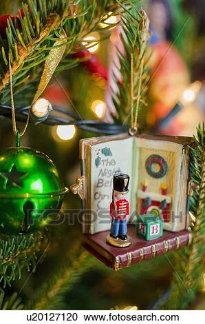 Close up of Christmas tree with decorations View Large Photo Image Stock Image - Close up of Christmas tree with decorations. Fotosearch