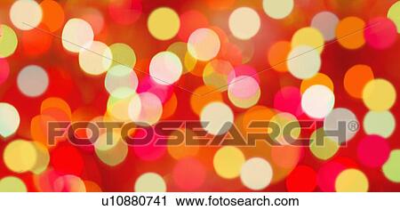 Stock Image - Defocused lights. Fotosearch