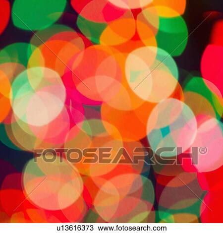 Stock Image - Defocused lights. Fotosearch