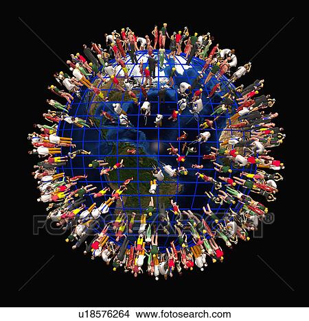 Earth crowded with people View Large Photo Image Picture - Earth crowded with people. Fotosearch