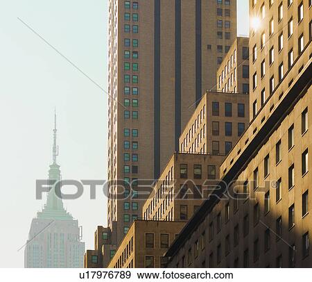 Empire State Building View Large Photo Image Stock Photo - Empire State Building. Fotosearch