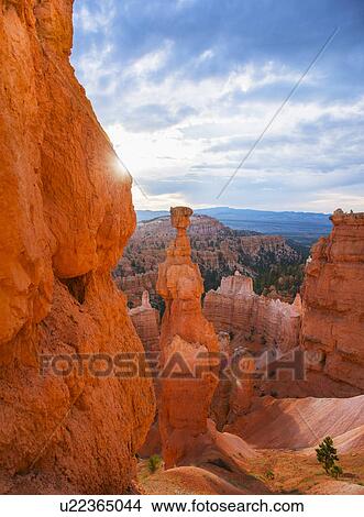 Picture - Landscape with cliff. Fotosearch
