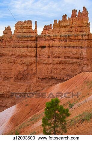 Stock Image - Landscape with cliff. Fotosearch