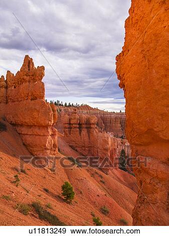 Stock Photo - Landscape with cliff. Fotosearch