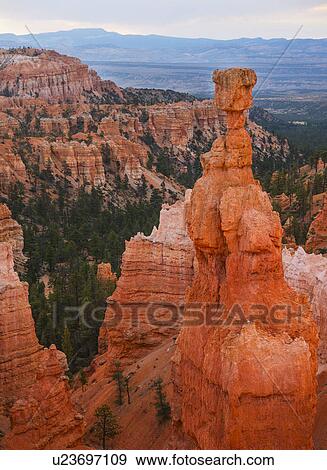 Stock Photo - Landscape with cliff. Fotosearch