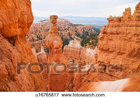 Stock Photo - Landscape with cliffs. Fotosearch