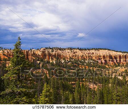 Landscape with rock formation View Large Photo Image Stock Photograph - Landscape with rock formation. Fotosearch