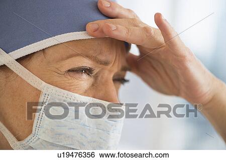 Portrait of female surgeon View Large Photo Image Stock Photograph - Portrait of female surgeon. Fotosearch