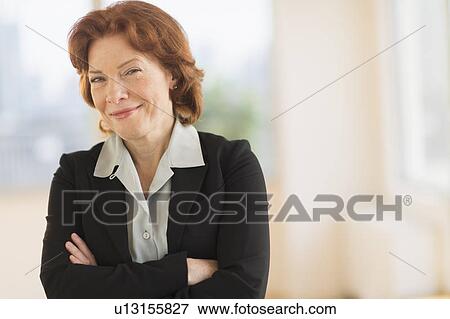 Portrait of senior businesswoman View Large Photo Image Stock Photo - Portrait of senior businesswoman. Fotosearch