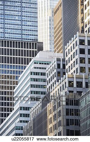 Stock Photo - Skyscrapers details. Fotosearch