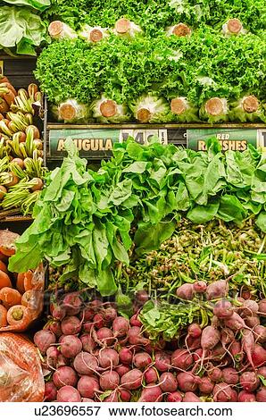 Stock Photo - Stack of fresh vegetables. Fotosearch
