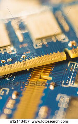 Studio shot of computer chip View Large Photo Image Stock Photo - Studio shot of computer chip. Fotosearch