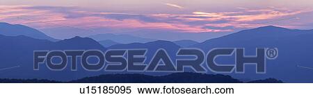 Stock Photography - Sunset landscape. Fotosearch