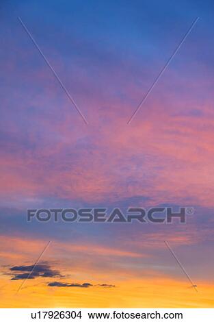 Sunset sky View Large Photo Image Picture - Sunset sky. Fotosearch