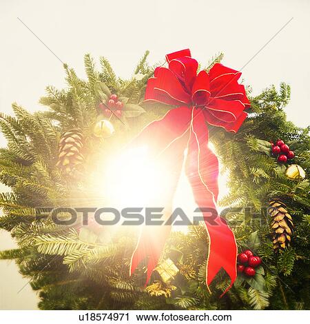 Wreath with glow View Large Photo Image Stock Image - Wreath with glow. Fotosearch
