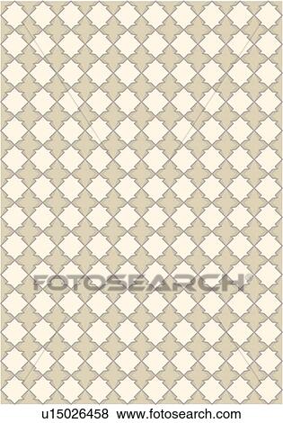 茶色 同时 奶油 钻石 背景模式剪贴画 U Fotosearch 茶色 同时 奶油 钻石 背景模式剪贴画 U Fotosearch