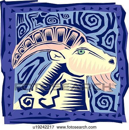 Clip Art - Aries. Fotosearch
