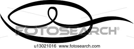 Black Fancy Line Art View Large Clip Art Graphic Clip Art - Black Fancy Line Art. Fotosearch