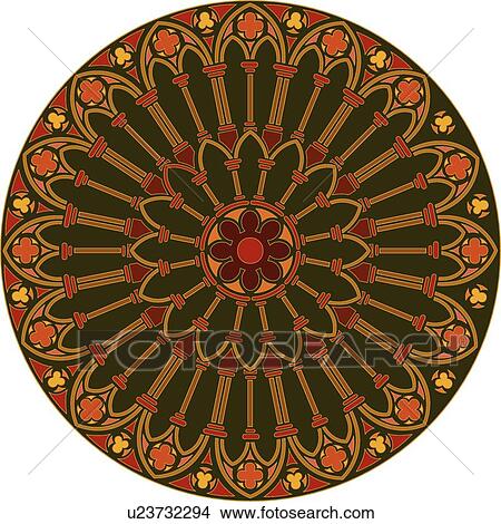 Black, red and orange circle Design Ornament View Large Clip Art Graphic Clipart - Black, red and orange circle Design Ornament. Fotosearch