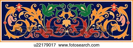 Black, red, green and orange horizontal rectangle Design Ornament View Large Clip Art Graphic Clip Art - Black, red, green and orange horizontal rectangle Design Ornament. Fotosearch