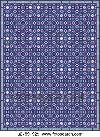 Blue and Purple Floral Background Pattern View Large Clip Art Graphic Clipart - Blue and Purple Floral Background Pattern. Fotosearch