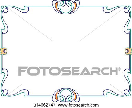 Blue and teal frame View Large Clip Art Graphic Clip Art - Blue and teal frame. Fotosearch