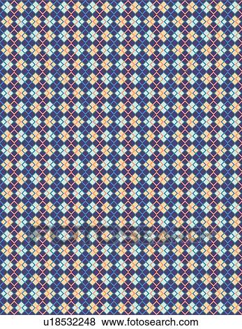 Blue, Aqua and Tan Diamond Background Pattern View Large Clip Art Graphic Clip Art - Blue, Aqua and Tan Diamond Background Pattern. Fotosearch