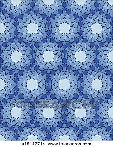 Clipart - Blue aqua background pattern. Fotosearch