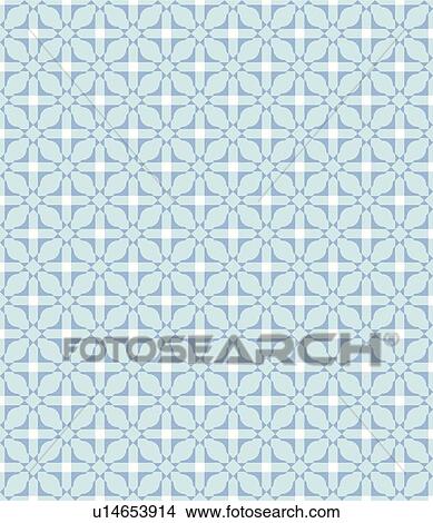 Clipart - Blue Fancy Background Pattern. Fotosearch