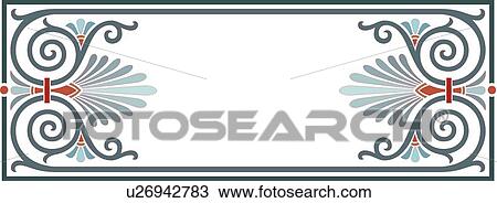 Blue fancy banner View Large Clip Art Graphic Clipart - Blue fancy banner. Fotosearch